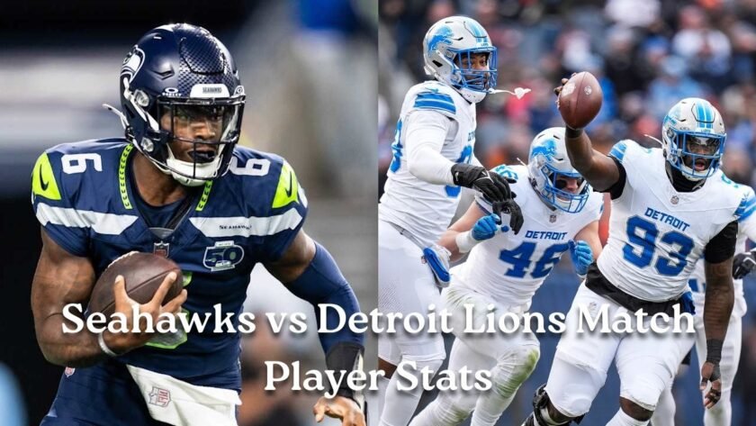 Seahawks vs Detroit Lions Match Player Stats